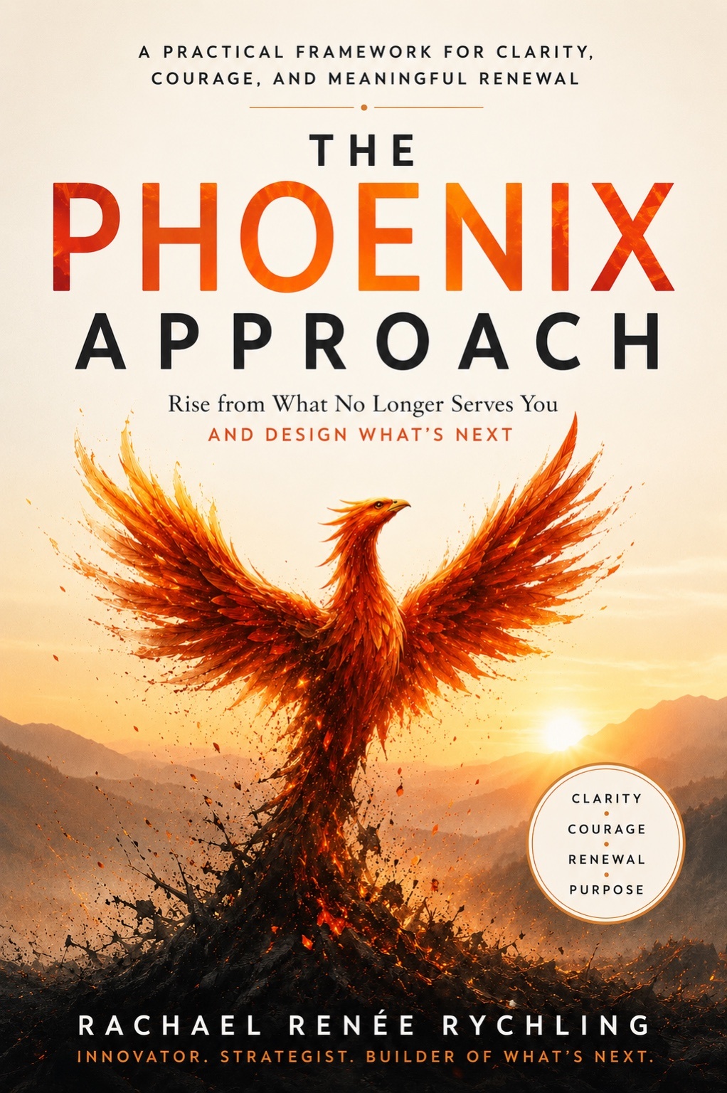 The Phoenix Approach — book cover by Rachael Renée Rychling